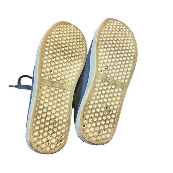 Vionic Brinley Water Resistant Suede Sneakers Blue Size 7 - Picture 7 of 9